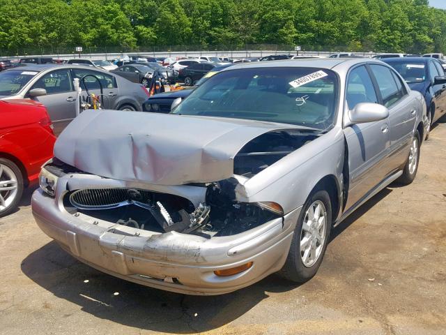 1G4HP52K244167593 - 2004 BUICK LESABRE CU SILVER photo 2