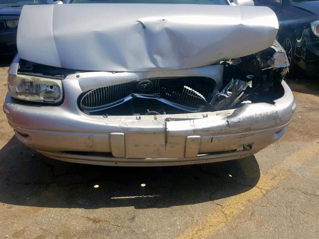 1G4HP52K244167593 - 2004 BUICK LESABRE CU SILVER photo 9