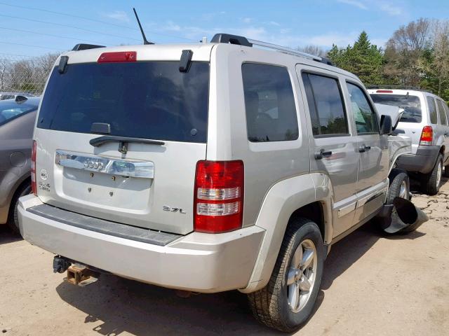 1J8GN58K48W139052 - 2008 JEEP LIBERTY LI BROWN photo 4