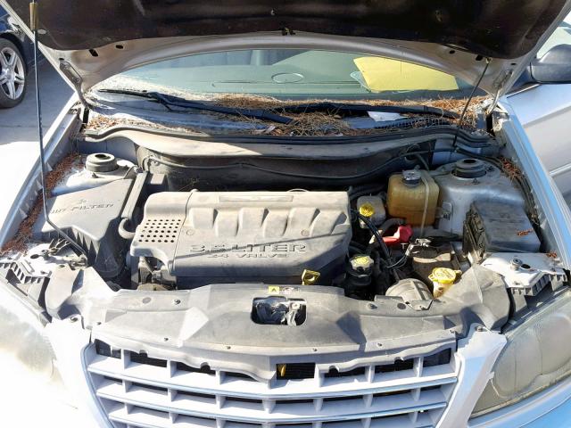 2C8GM68484R364996 - 2004 CHRYSLER PACIFICA SILVER photo 7