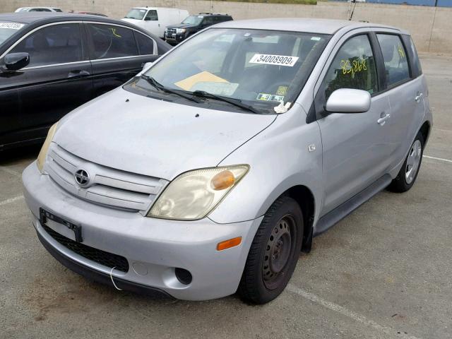 JTKKT624740049715 - 2004 TOYOTA SCION XA SILVER photo 2