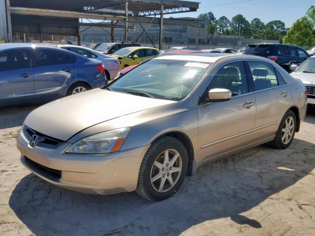 1HGCM66583A036851 - 2003 HONDA ACCORD GOLD photo 2