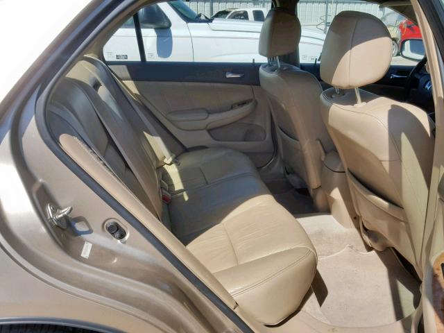 1HGCM66583A036851 - 2003 HONDA ACCORD GOLD photo 6