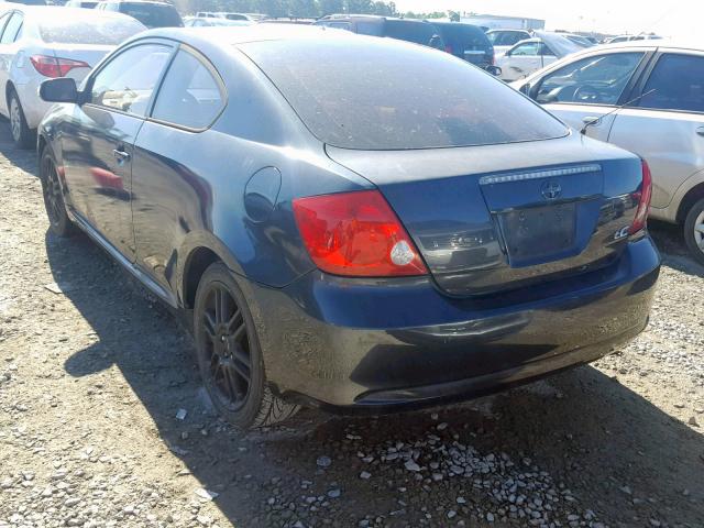 JTKDE177750021018 - 2005 TOYOTA SCION TC 蓝色 照片 3