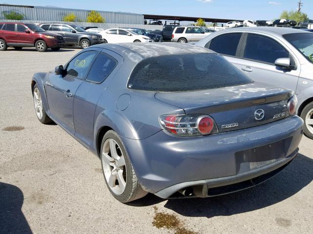 JM1FE173260204423 - 2006 MAZDA RX8 SILVER photo 3