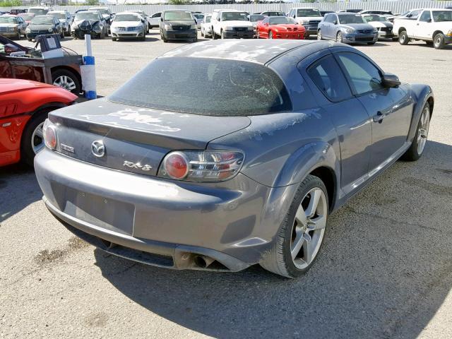 JM1FE173260204423 - 2006 MAZDA RX8 SILVER photo 4