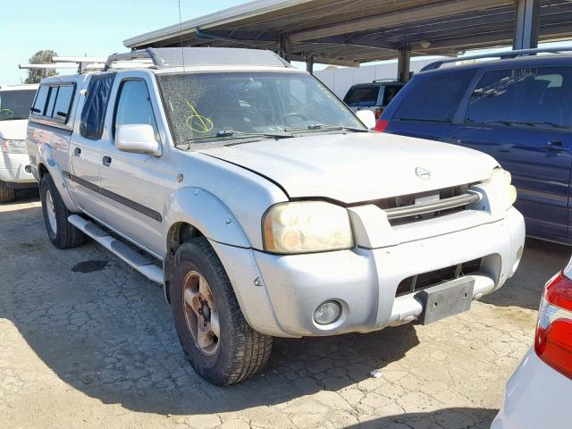 1N6ED29X82C349542 - 2002 NISSAN FRONTIER C SILVER photo 1