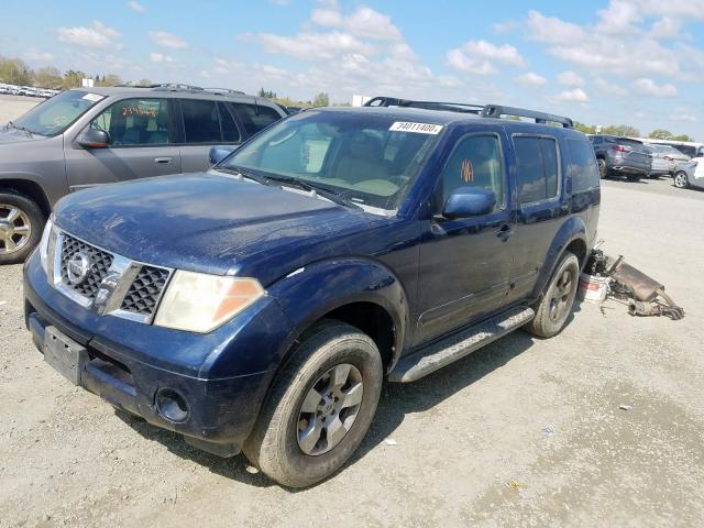 5N1AR18U86C626731 - 2006 NISSAN PATHFINDER LE  photo 2