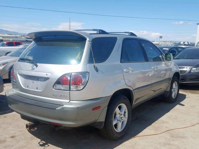 JTJHF10U820245820 - 2002 LEXUS RX 300 GRAY photo 4