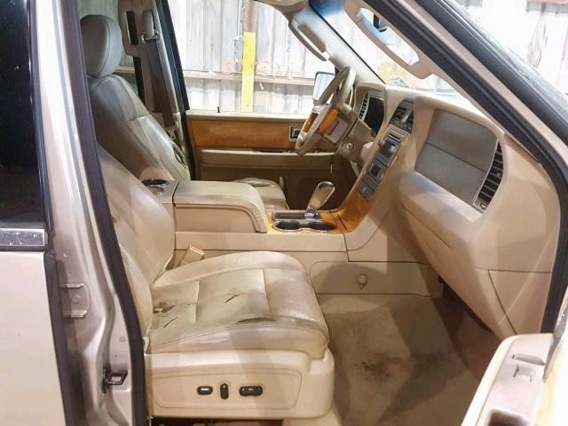 5LMFU27517LJ05384 - 2007 LINCOLN NAVIGATOR 棕色 照片 5