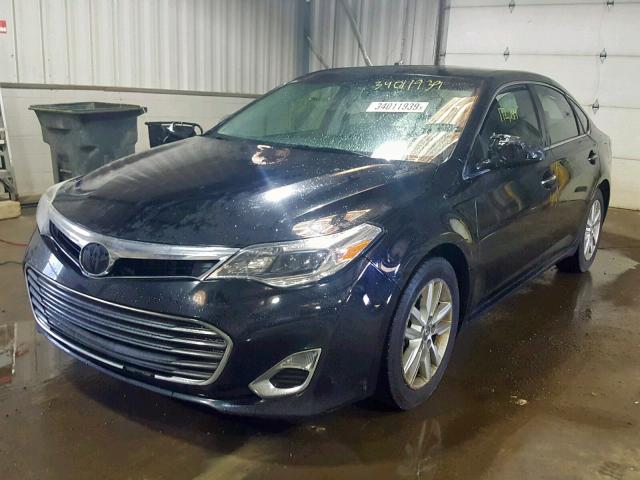 4T1BK1EB5DU026798 - 2013 TOYOTA AVALON BAS BLACK photo 2