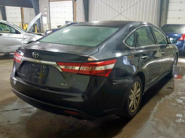 4T1BK1EB5DU026798 - 2013 TOYOTA AVALON BAS BLACK photo 4