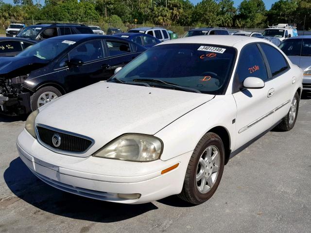 1MEFM55SX1A651085 - 2001 MERCURY SABLE LS P WHITE photo 2