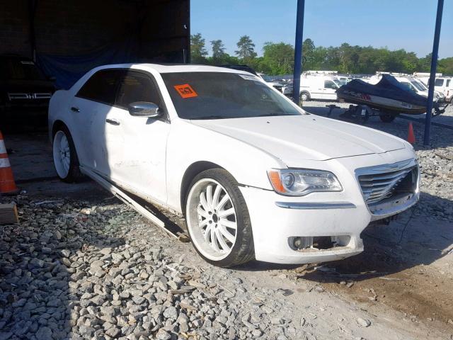 2C3CA5CG3BH514993 - 2011 CHRYSLER 300 LIMITE WHITE photo 1