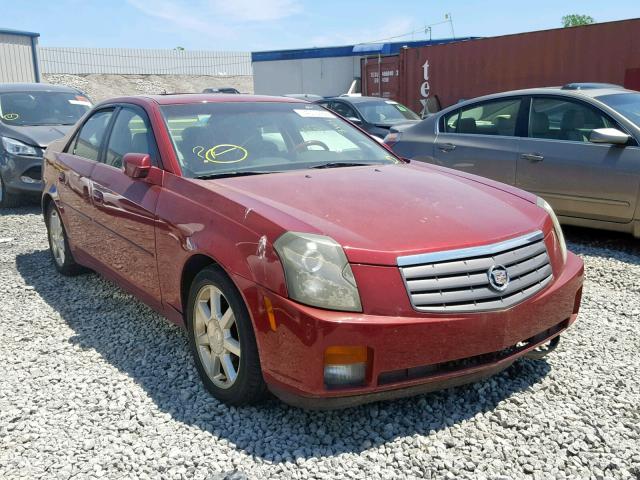 1G6DP567X50105878 - 2005 CADILLAC CTS HI FEA RED photo 1