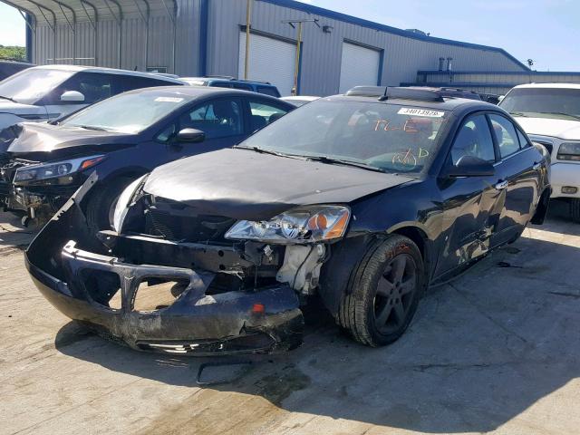 1G2ZF57B784121076 - 2008 PONTIAC G6 VALUE L BLACK photo 2