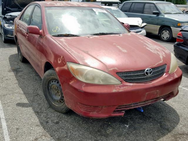 4T1BE32K93U698580 - 2003 TOYOTA CAMRY LE RED photo 1