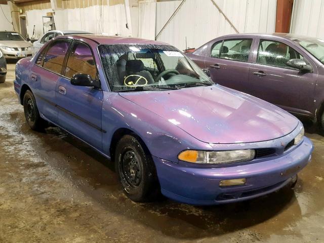 4A3AJ46G5TE359684 - 1996 MITSUBISHI GALANT S BLUE photo 1