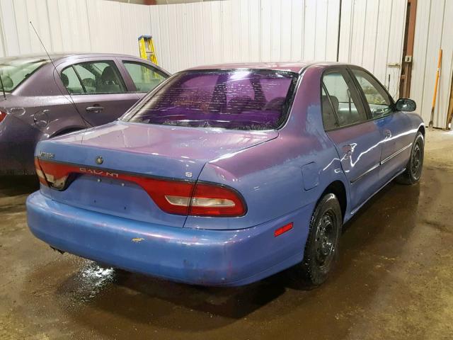 4A3AJ46G5TE359684 - 1996 MITSUBISHI GALANT S BLUE photo 4