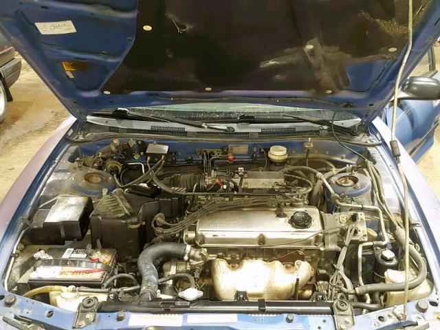 4A3AJ46G5TE359684 - 1996 MITSUBISHI GALANT S BLUE photo 7