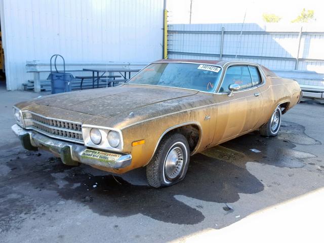 RP23G4R110611 - 1974 PLYMOUTH SATELLITE GOLD photo 2