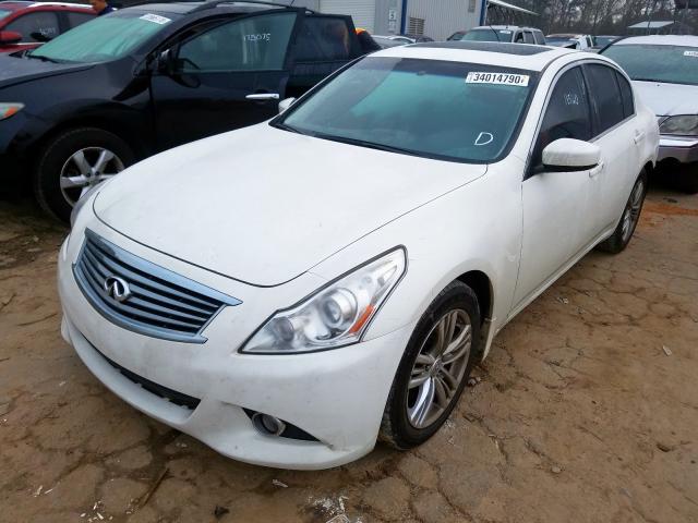 JN1CV6AP4DM720223 - 2013 INFINITI G37 BASE  photo 2