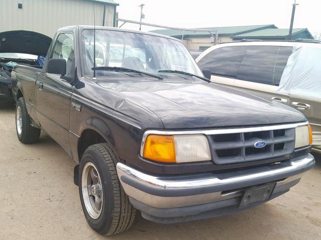 1FTCR10A1RPC49901 - 1994 FORD RANGER BLACK photo 1