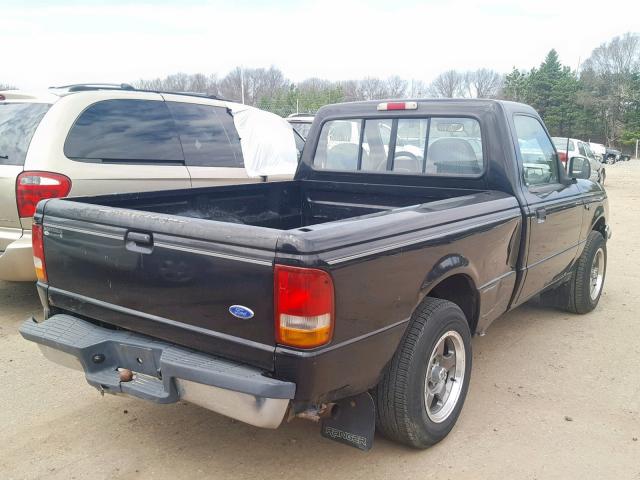 1FTCR10A1RPC49901 - 1994 FORD RANGER BLACK photo 4