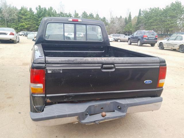 1FTCR10A1RPC49901 - 1994 FORD RANGER BLACK photo 6