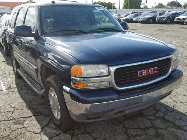 1GKEC13T54R252695 - 2004 GMC YUKON BLUE photo 1