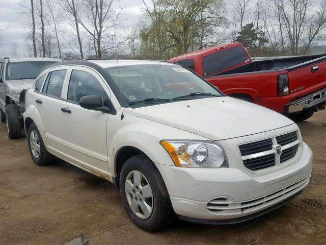 1B3HB28B17D177952 - 2007 DODGE CALIBER YELLOW photo 1