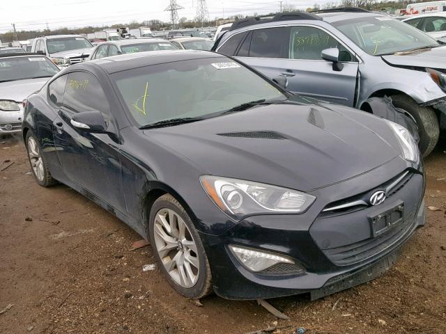 KMHHU6KJ0DU095749 - 2013 HYUNDAI GENESIS CO BLACK photo 1