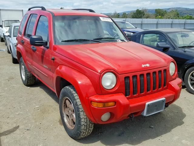 1J8GL58K32W227457 - 2002 JEEP LIBERTY LI RED photo 1