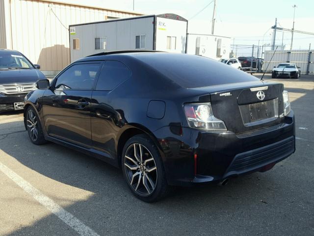 JTKJF5C78F3090894 - 2015 TOYOTA SCION TC 黑色 照片 3
