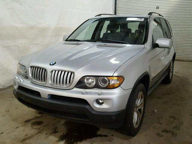 5UXFB535X6LV24268 - 2006 BMW X5 4.4I SILVER photo 2