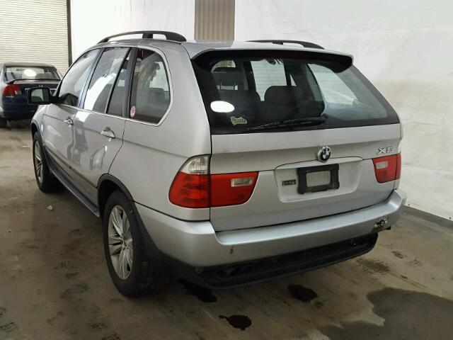 5UXFB535X6LV24268 - 2006 BMW X5 4.4I SILVER photo 3