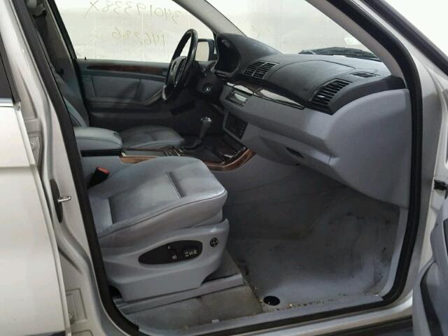 5UXFB535X6LV24268 - 2006 BMW X5 4.4I SILVER photo 5