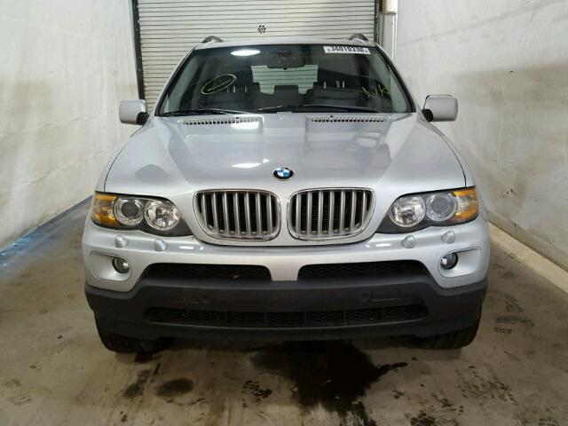 5UXFB535X6LV24268 - 2006 BMW X5 4.4I SILVER photo 9