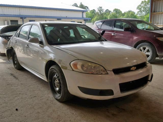 2G1WD5E35E1110075 - 2014 CHEVROLET IMPALA LIM WHITE photo 1