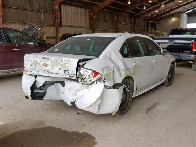 2G1WD5E35E1110075 - 2014 CHEVROLET IMPALA LIM WHITE photo 4