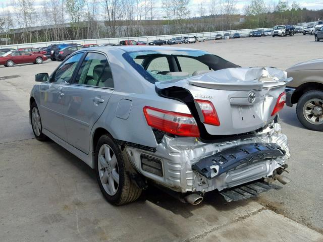 4T1BK46K17U549966 - 2007 TOYOTA CAMRY NEW SILVER photo 3