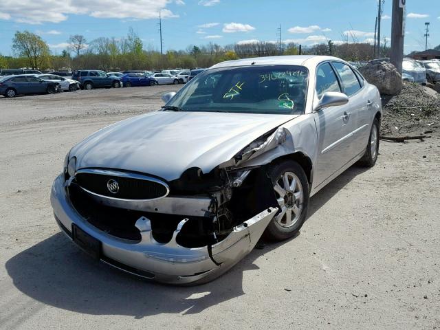 2G4WD562951208521 - 2005 BUICK LACROSSE C SILVER photo 2