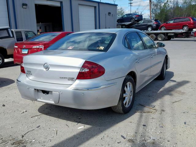 2G4WD562951208521 - 2005 BUICK LACROSSE C SILVER photo 4