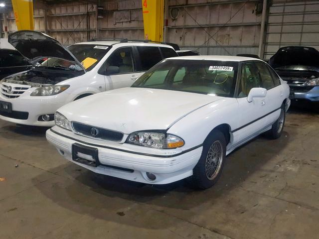 1G2HX52K9S4271844 - 1995 PONTIAC BONNEVILLE WHITE photo 2