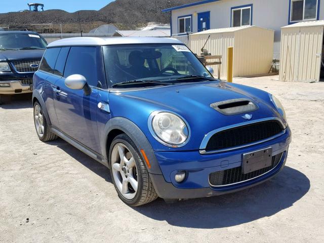 WMWMM33528TP70142 - 2008 MINI COOPER S C BLUE photo 1