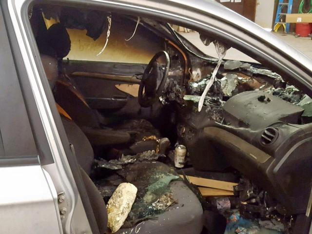 KL1TD56688B101904 - 2008 CHEVROLET AVEO BASE Gümüş foto 5