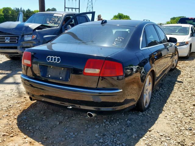 WAUML44E24N001548 - 2004 AUDI A8 L QUATT BLACK photo 4