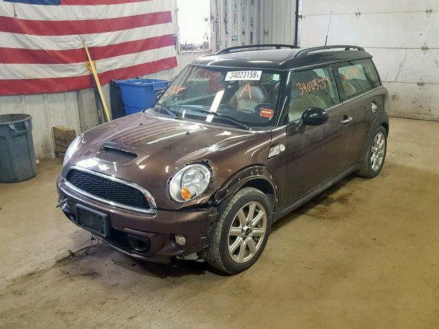 WMWZG3C50BTY36711 - 2011 MINI COOPER S C BROWN photo 2