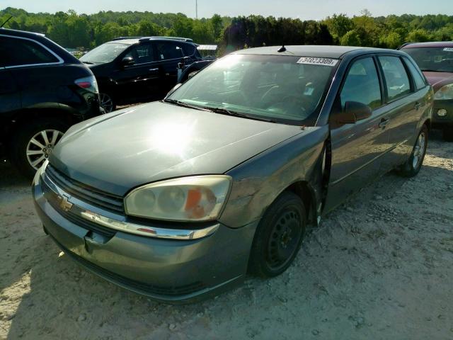 1G1ZT64825F277117 - 2005 CHEVROLET MALIBU MAX 灰色 照片 2