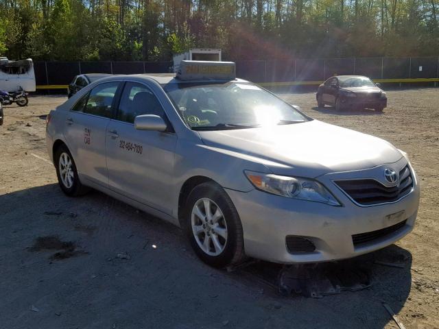 4T1BF3EK6AU047705 - 2010 TOYOTA CAMRY BASE SILVER photo 1